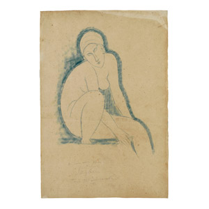 Seated nude - 1913-14