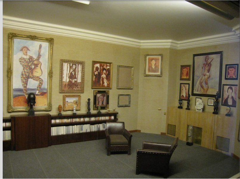 paul guillaume office reproduction done by the orangerie