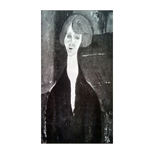 teh red hair or la rouquine by amedeo modigliani