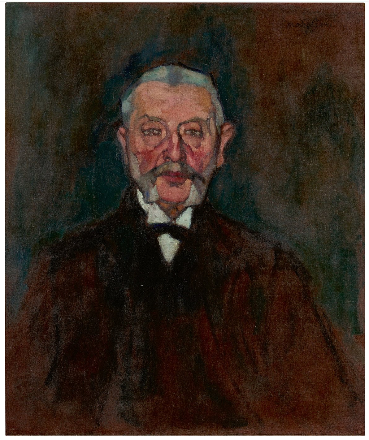 Engraver Weill (recto) by amedeo modigliani