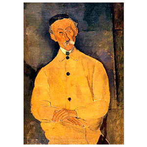monsieur Lepoutre by amedeo modigliani