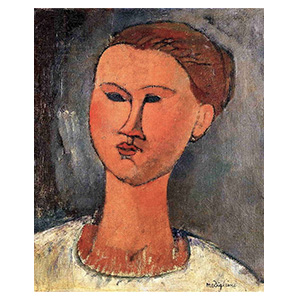 woman head - Amedeo Modigliani