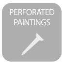 perforated or nailed paintings
