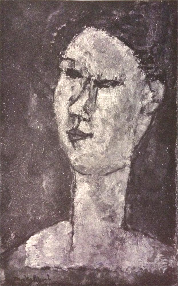 Betrice Hastings Head by Amedeo Modigliani