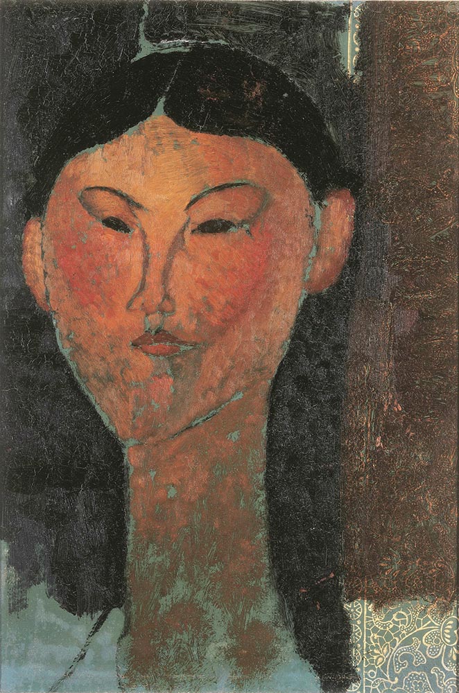 Beatrice Hastings Head by Amedeo Modigliani