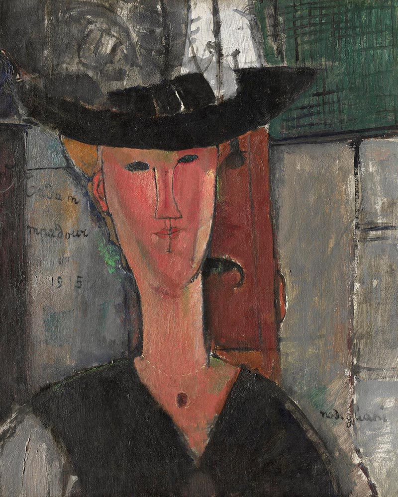 Betrice Hastings Head by Amedeo Modigliani