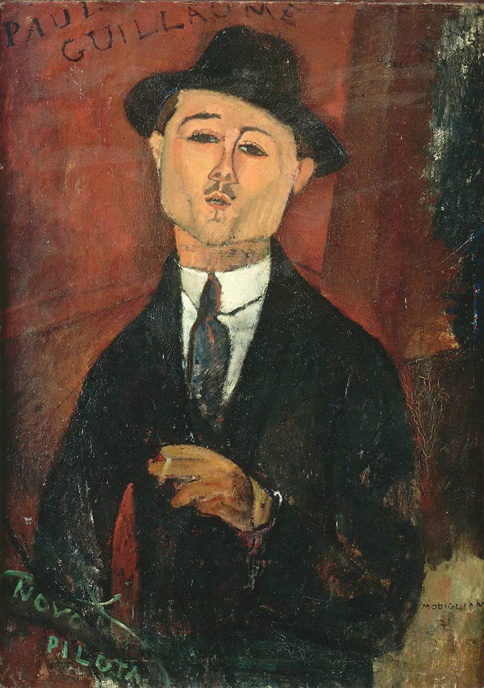 paul guillaume by amedeo modigliani