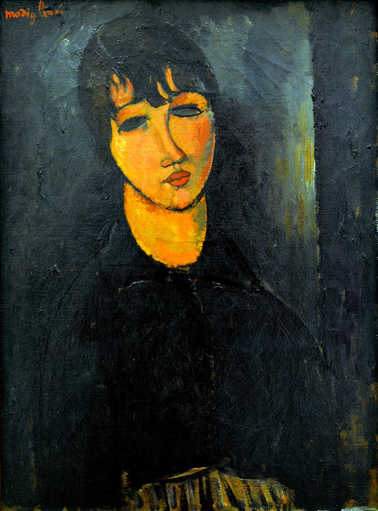 la servante by Amedeo Modigliani