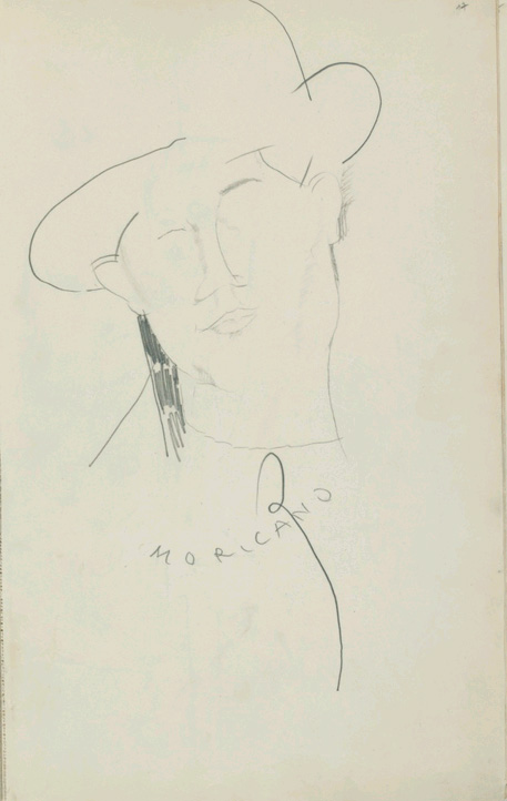 moricand by modigliani at the pompidou museum in paris