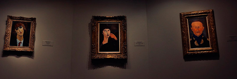 LEON BAKST IN LOCATION AT THE NATIONAL GALLERY OF ART WASHINGTON